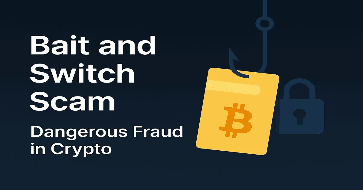 Bait and Switch Scam: A Dangerous Fraud in Crypto