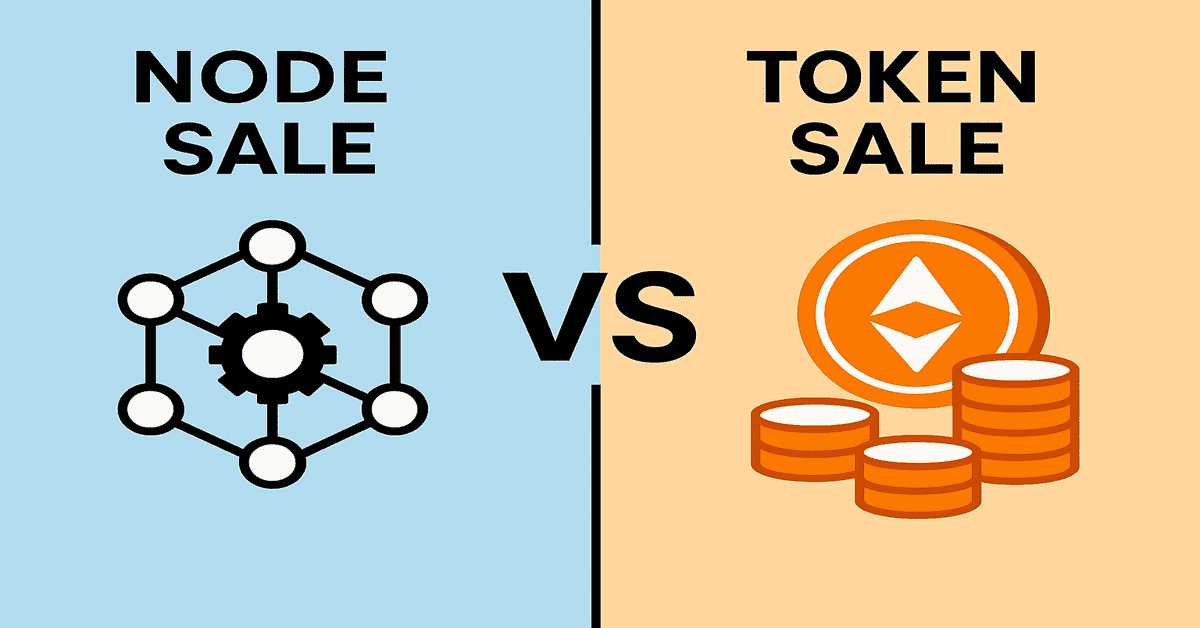 Comparing Node Sale and Token Sale: Benefits and Risks