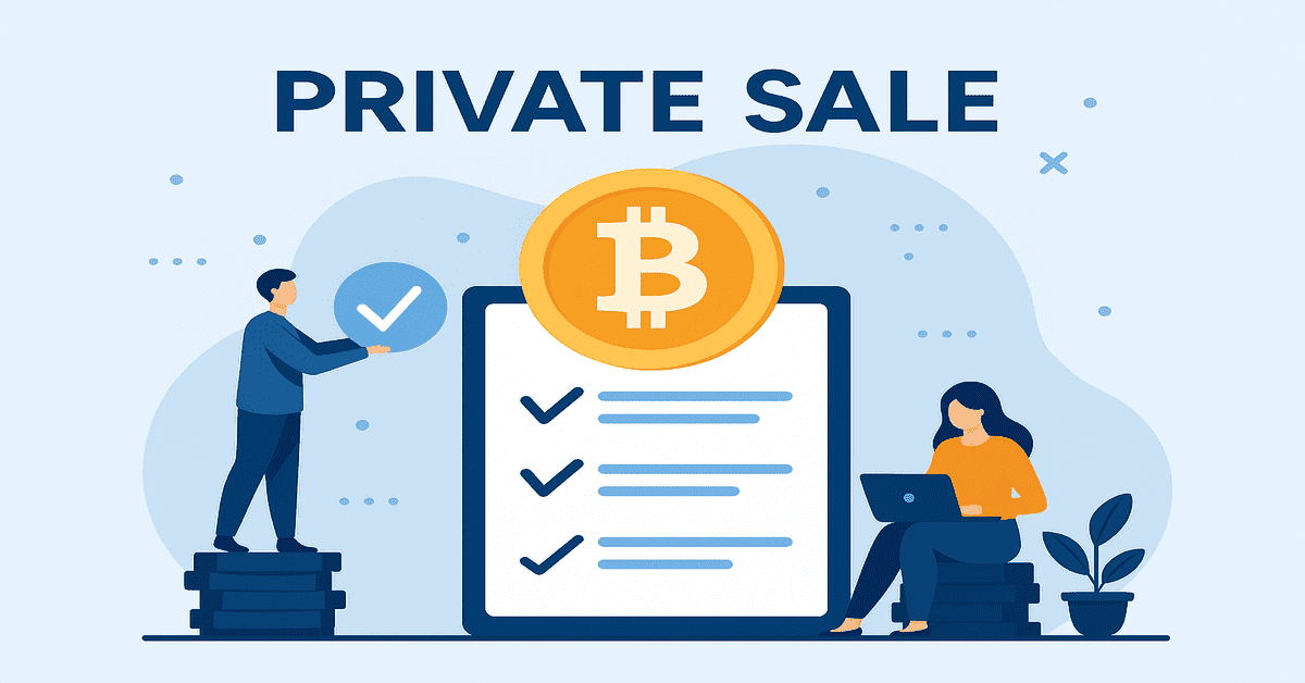 Private Sale in Crypto: Opportunities and Potential Risks