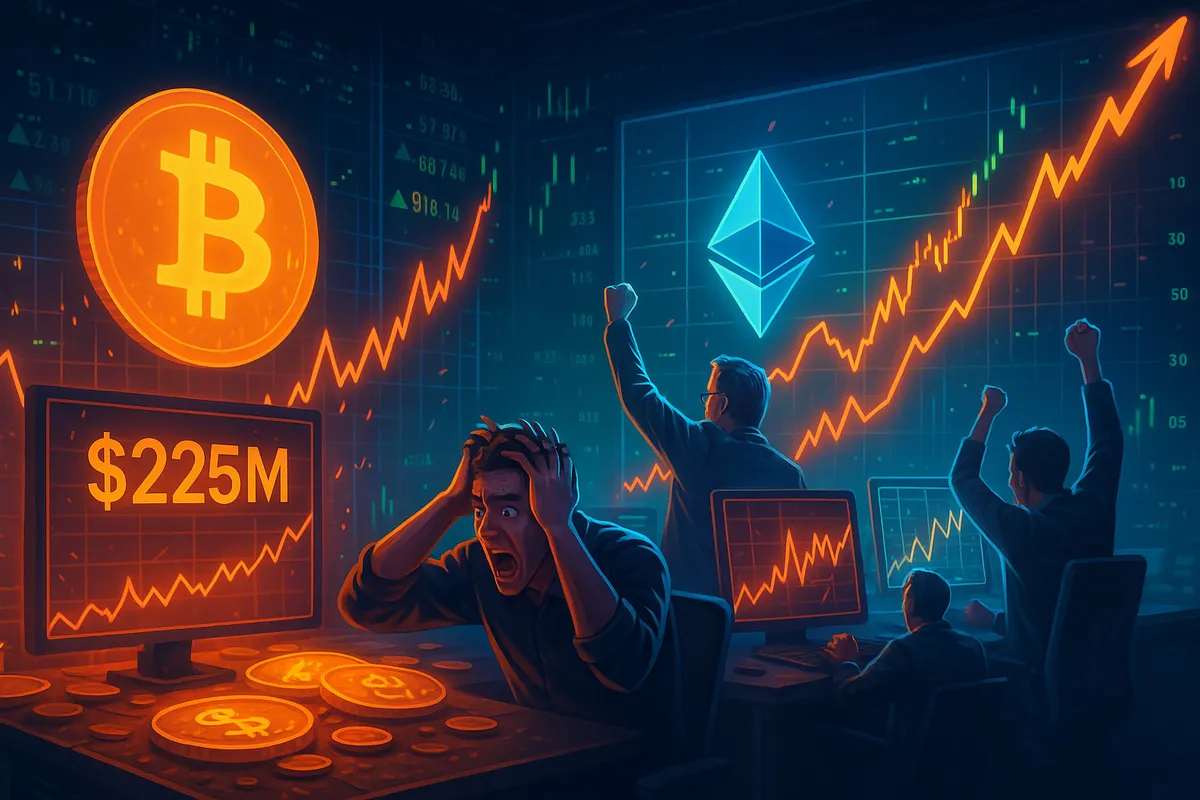 Crypto Short Squeeze: $163 Million in Shorts Liquidated