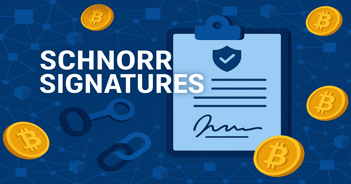 Schnorr Signatures: Giải pháp tối ưu cho giao dịch đa chữ ký