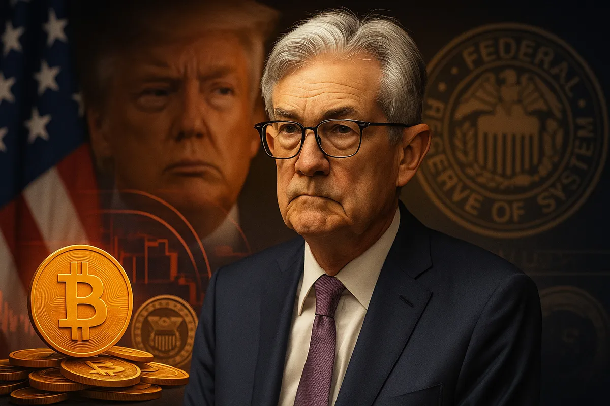 Powell Under Pressure, Crypto Market Holds Its Breath