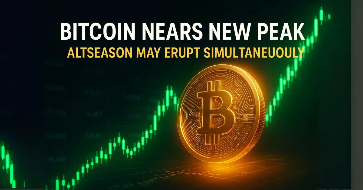 Bitcoin Nears New Peak, Altseason May Erupt Simultaneously