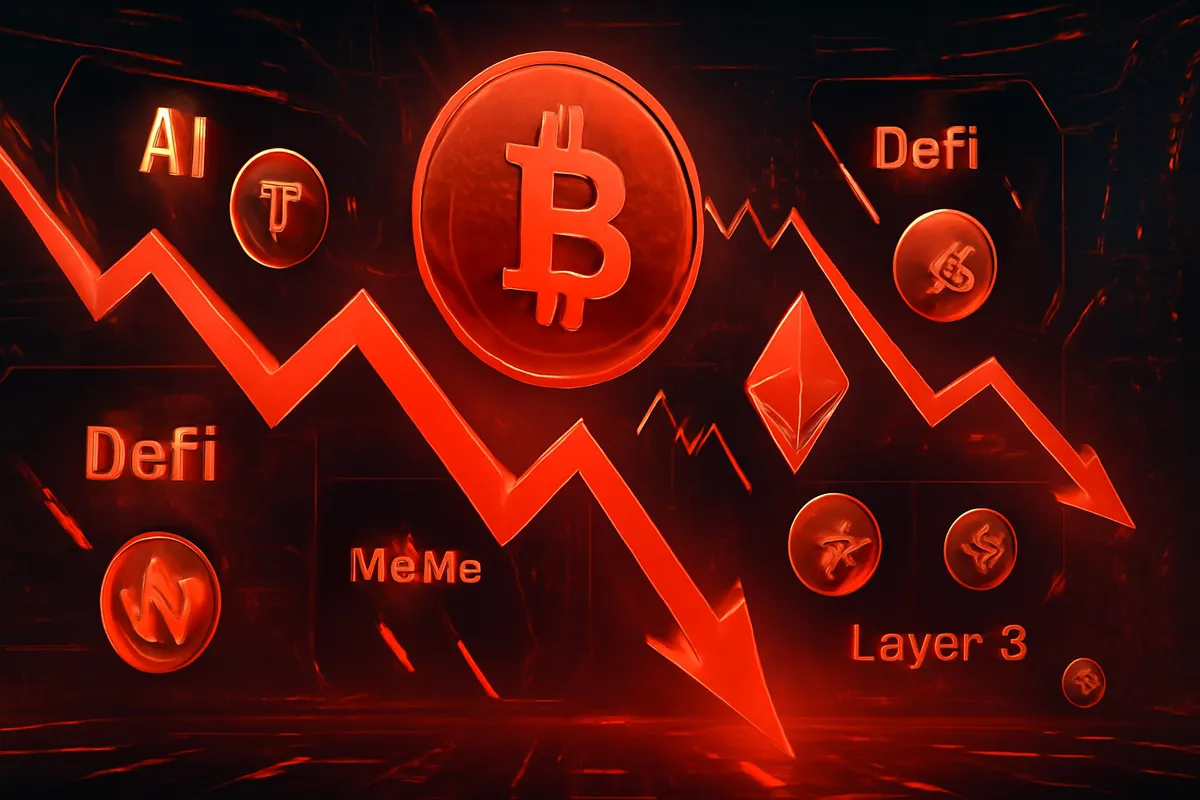Crypto Market Corrects as AI Sector Leads the Decline