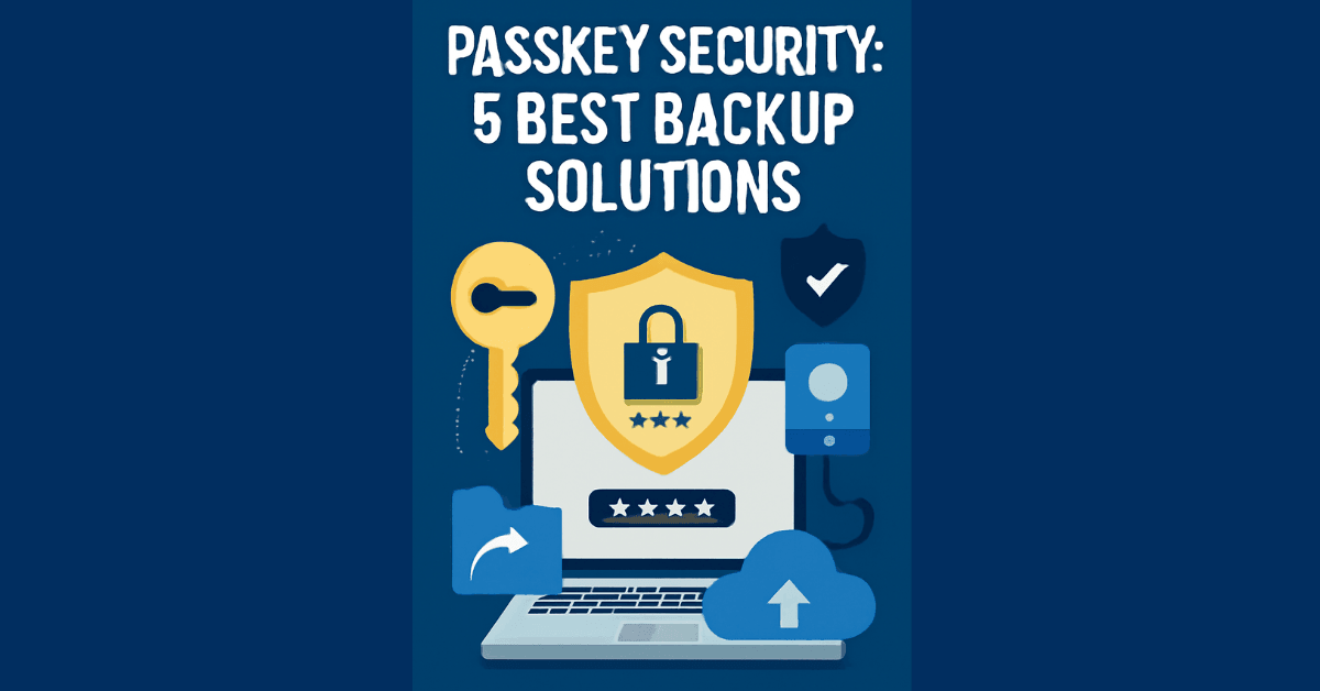 Passkey Security: 5 Best Backup Solutions