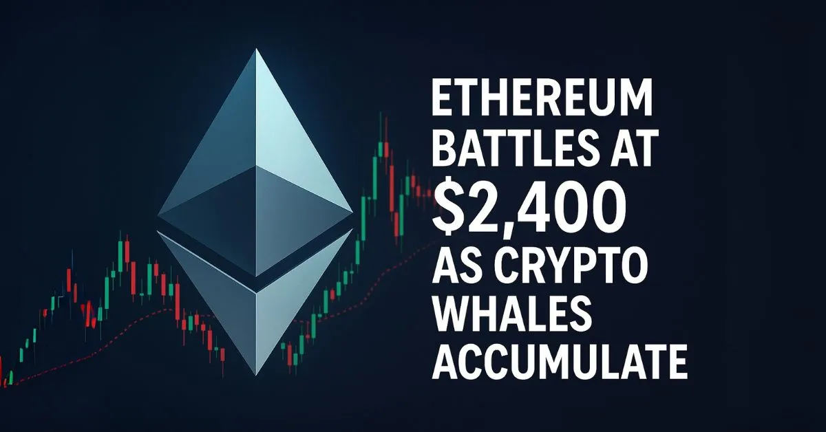 Ethereum Battles at $2,400 as Crypto Whales Accumulate