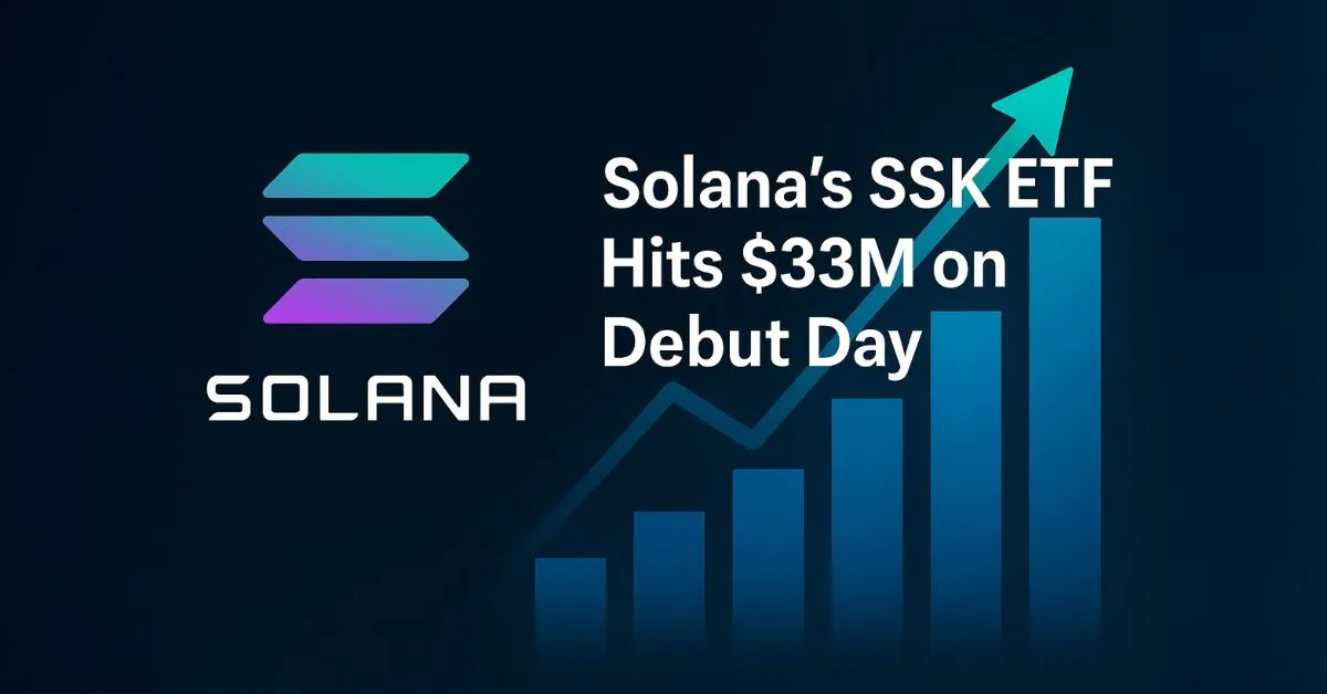 Solana ETF Staking Crypto Gains $33M First Day