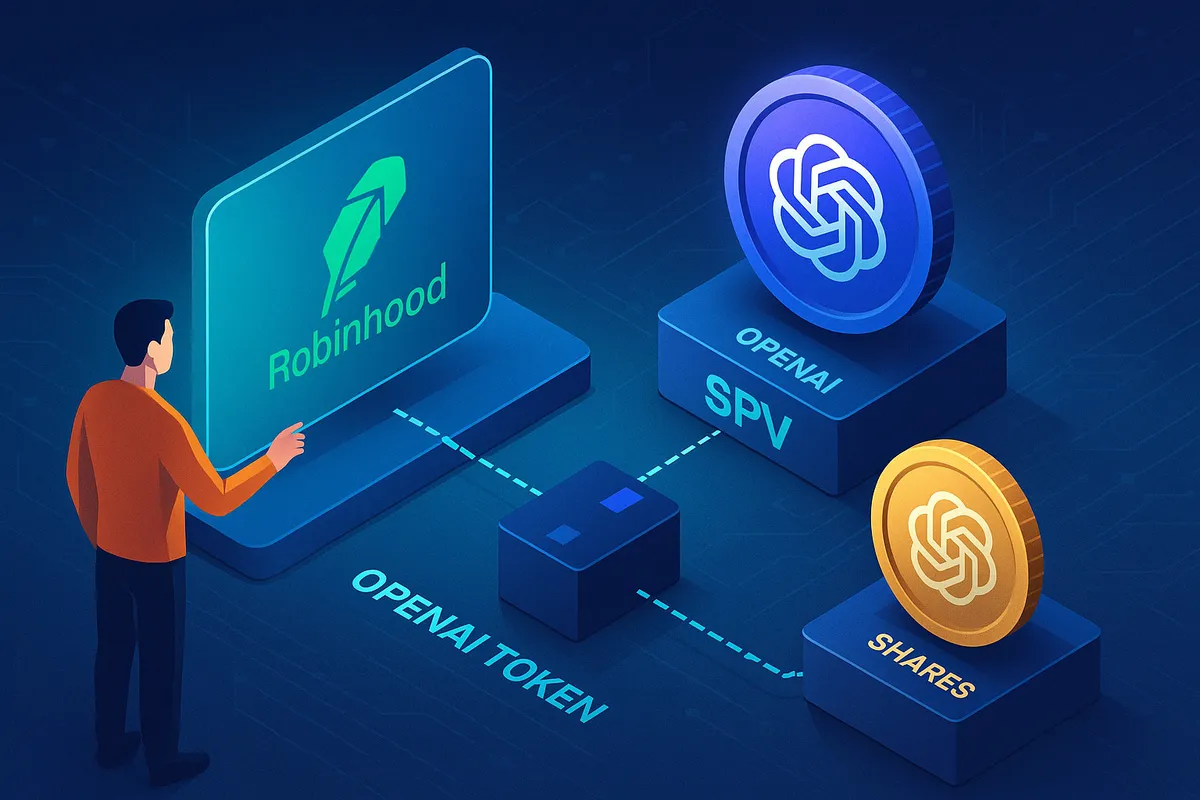 Robinhood Clarifies Nature of Its OpenAI 'Crypto Token'