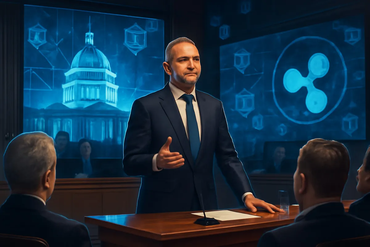 Ripple CEO to Testify at Senate Hearing on Crypto Law