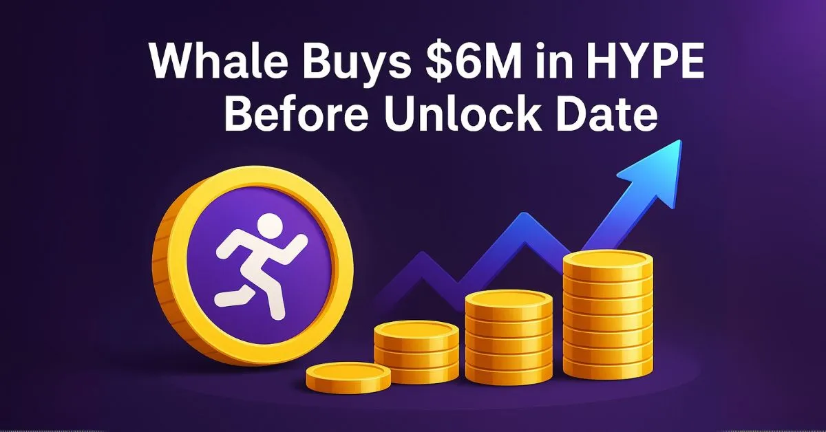 Cá voi mua HYPE 6 triệu USD trước ngày mở khóa