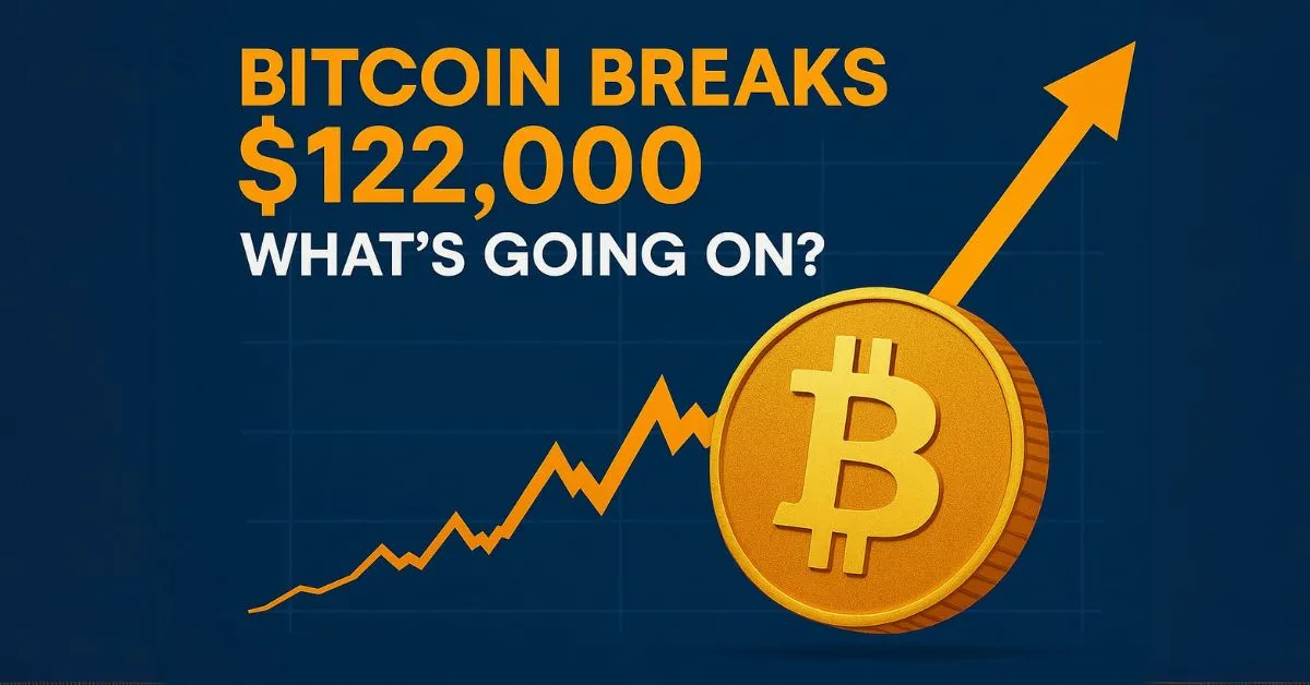Bitcoin chạm 122K USD: Ai đang đẩy giá lên?