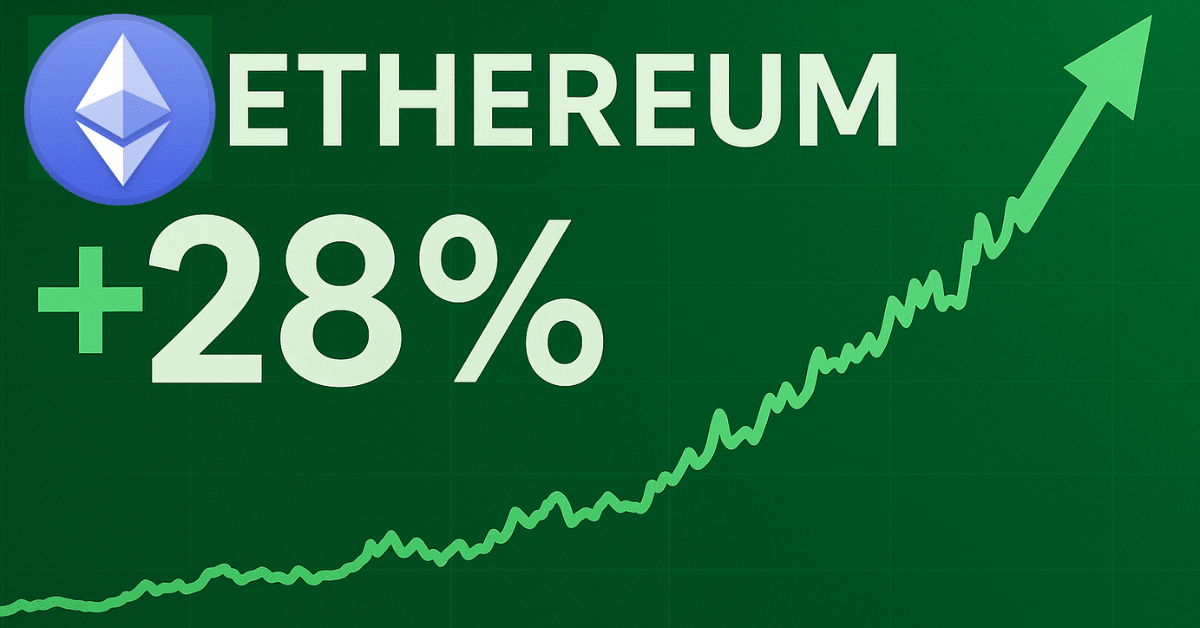Ethereum Surges 28%: A New Rally In Motion?