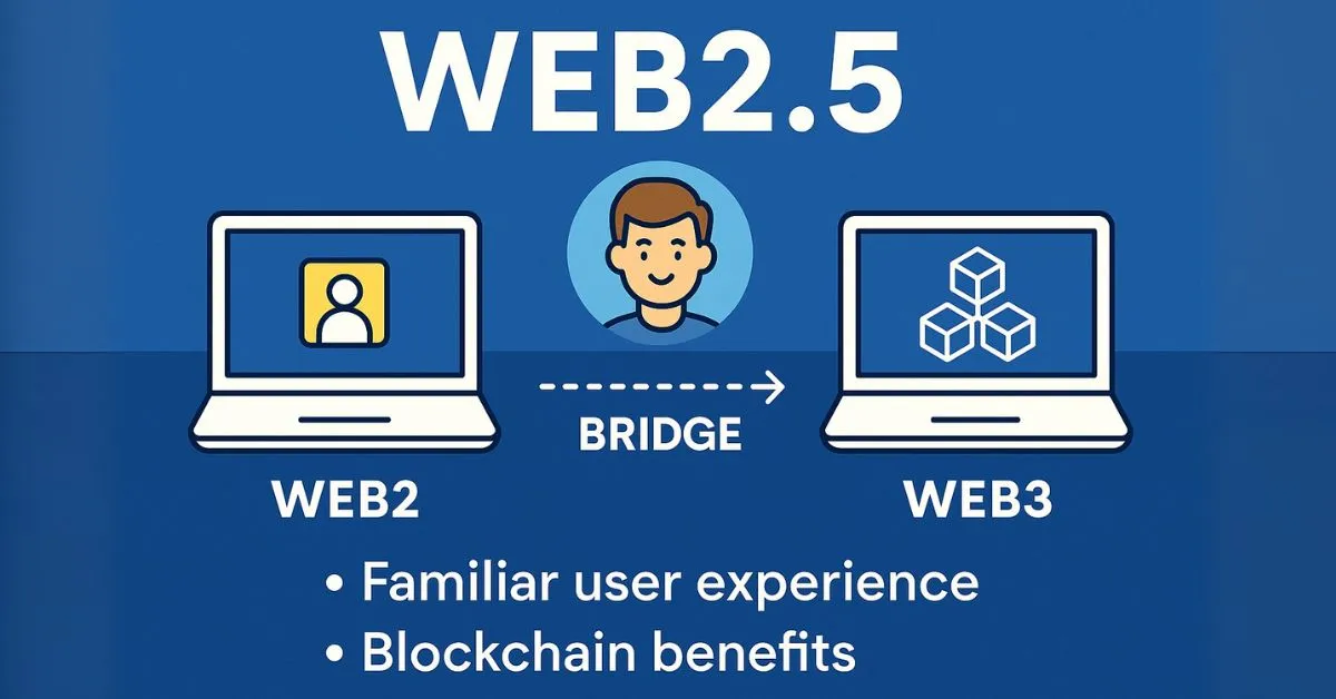 Web2.5: Cầu nối giữa Web2 và Web3 trong kỷ nguyên số