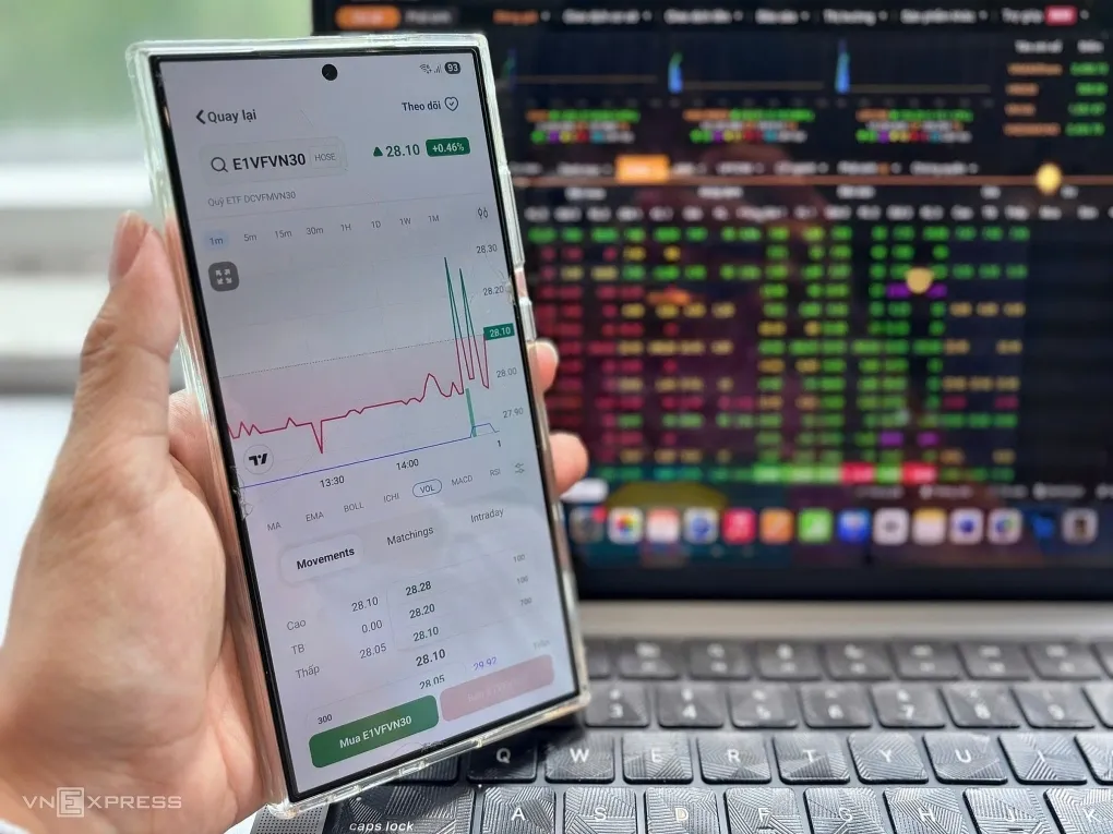 Investors are monitoring the movements of a traditional ETF listed on HoSE.