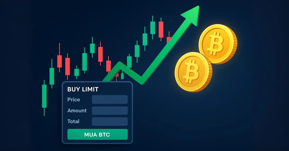 Buy Limit Là Gì? Hướng Dẫn Đặt Lệnh Mua Crypto Giá Thấp