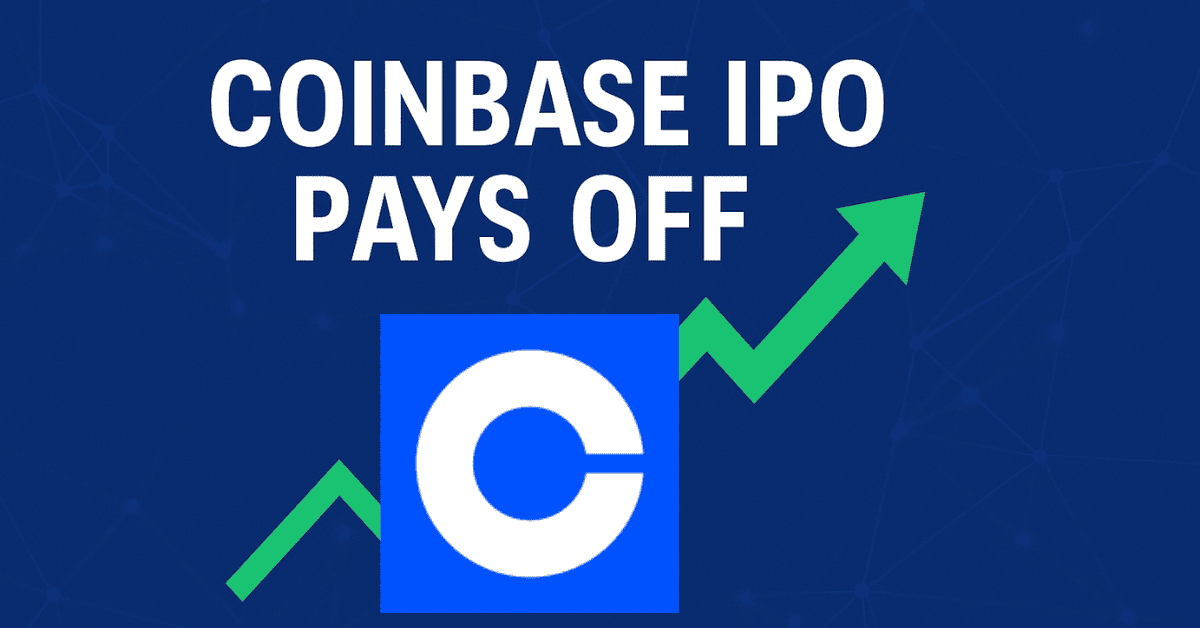 Coinbase IPO Pays Off as COIN Breaks All-Time High