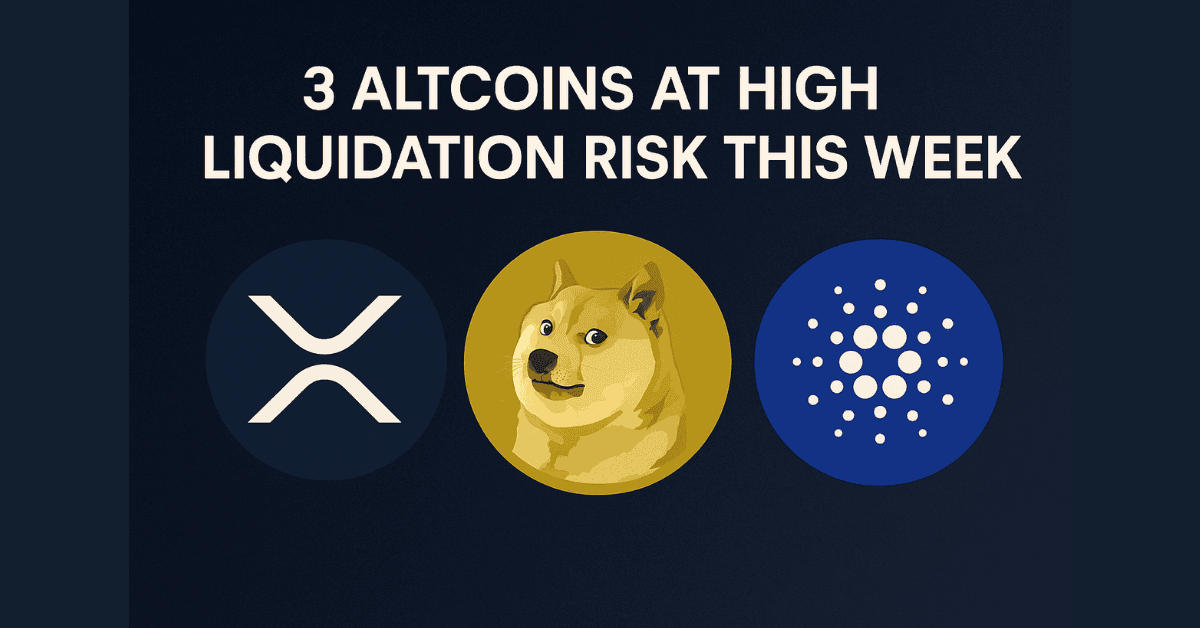 3 Altcoins at High Liquidation Risk This Week