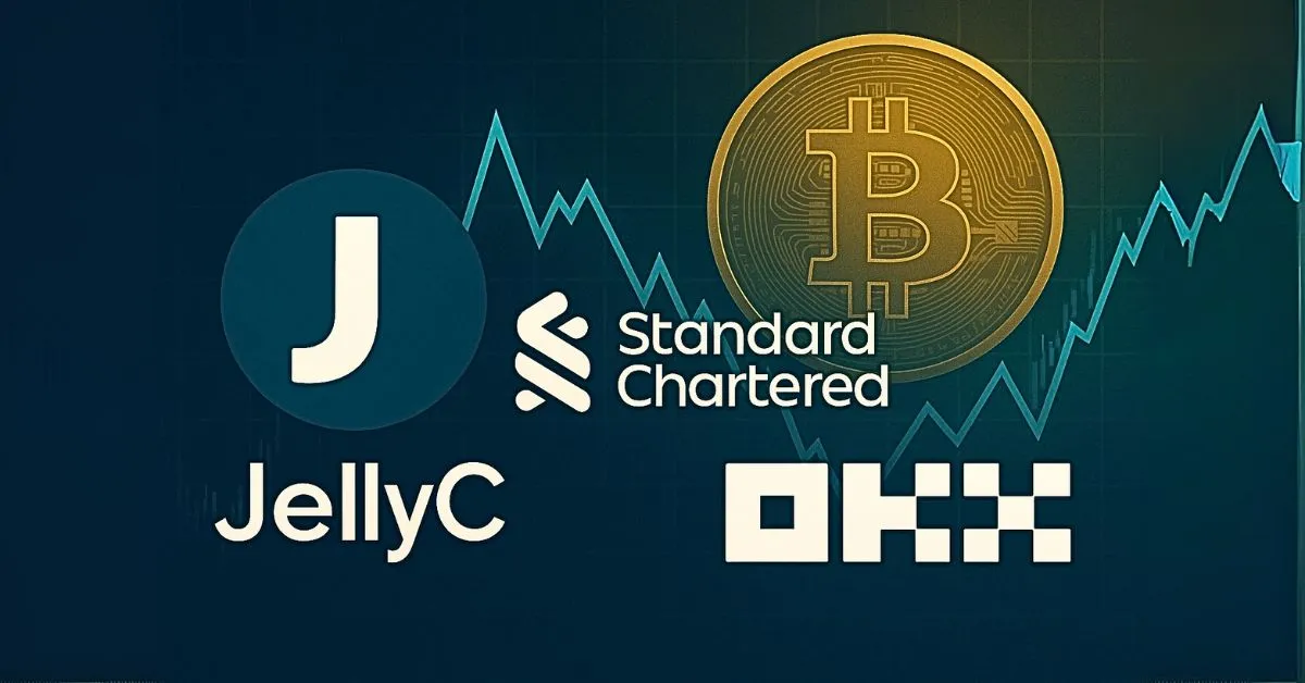 JellyC Partners With Standard Chartered And OKX For Crypto Trading