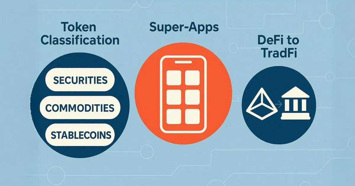 Phân loại token, Super-apps, DeFi → TradFi