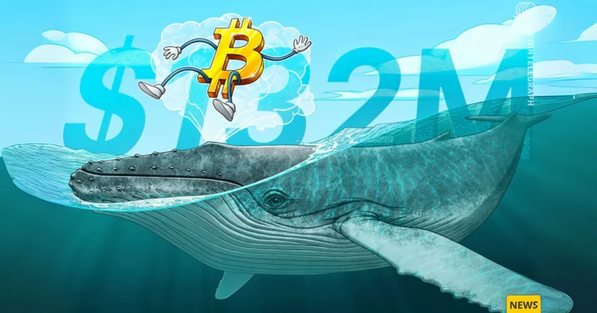 Whale Buys $300M Ether Amid 10% Price Dip