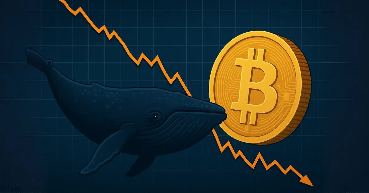  Bitcoin Drops Sharply As Whales Sell