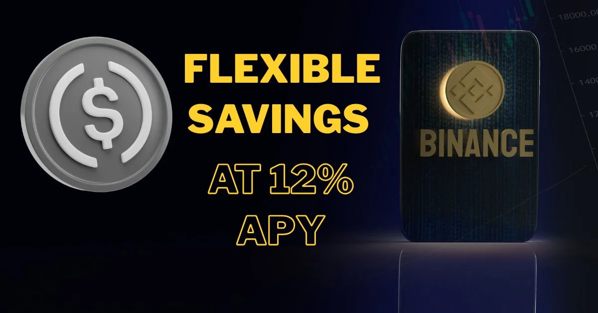 Binance USDC Flexible Savings At 12% APY