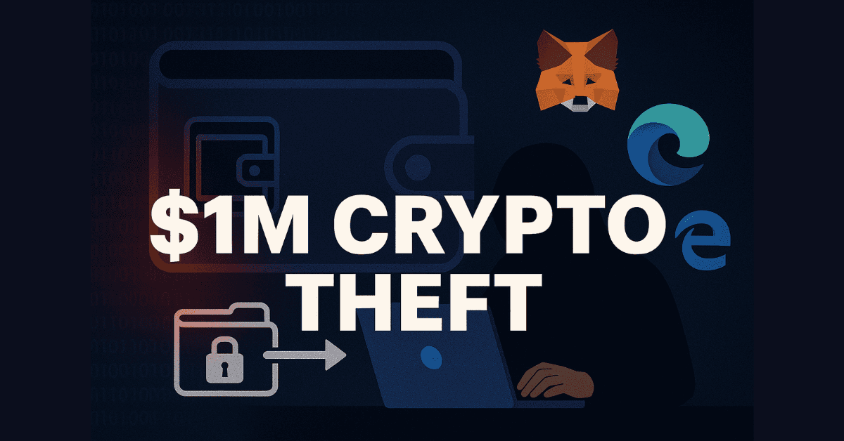 Fake Browser Extensions Used to Steal $1M Crypto
