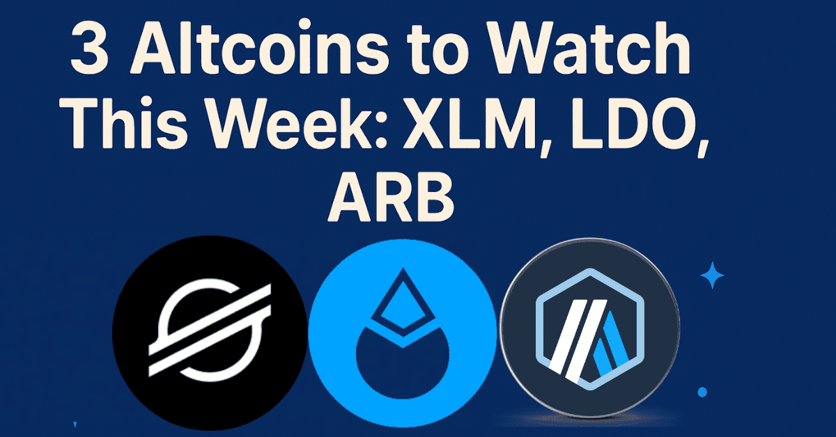 3 Altcoin Có Thể Bứt Phá Tuần Này: XLM, LDO, ARB