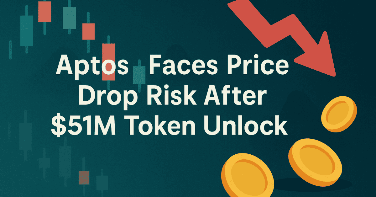 Aptos Faces Price Drop Risk After $51M Token Unlock