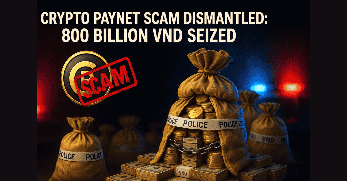 Hủy Diệt Đường Dây Crypto Paynet: Thu Giữ 800 Tỷ!