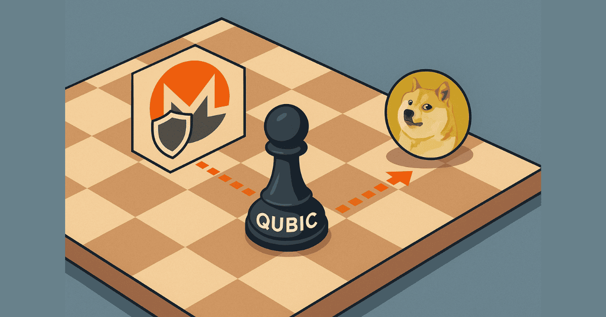 Crypto: Qubic Thử Sức Với Dogecoin Sau Monero