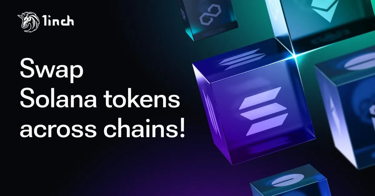 1inch Launches Native Solana Cross-Chain Crypto Swaps