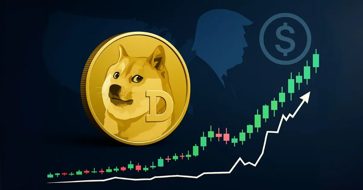 Dogecoin Crypto Tăng 5% Nhờ Thỏa Thuận Trump & Tin Fed