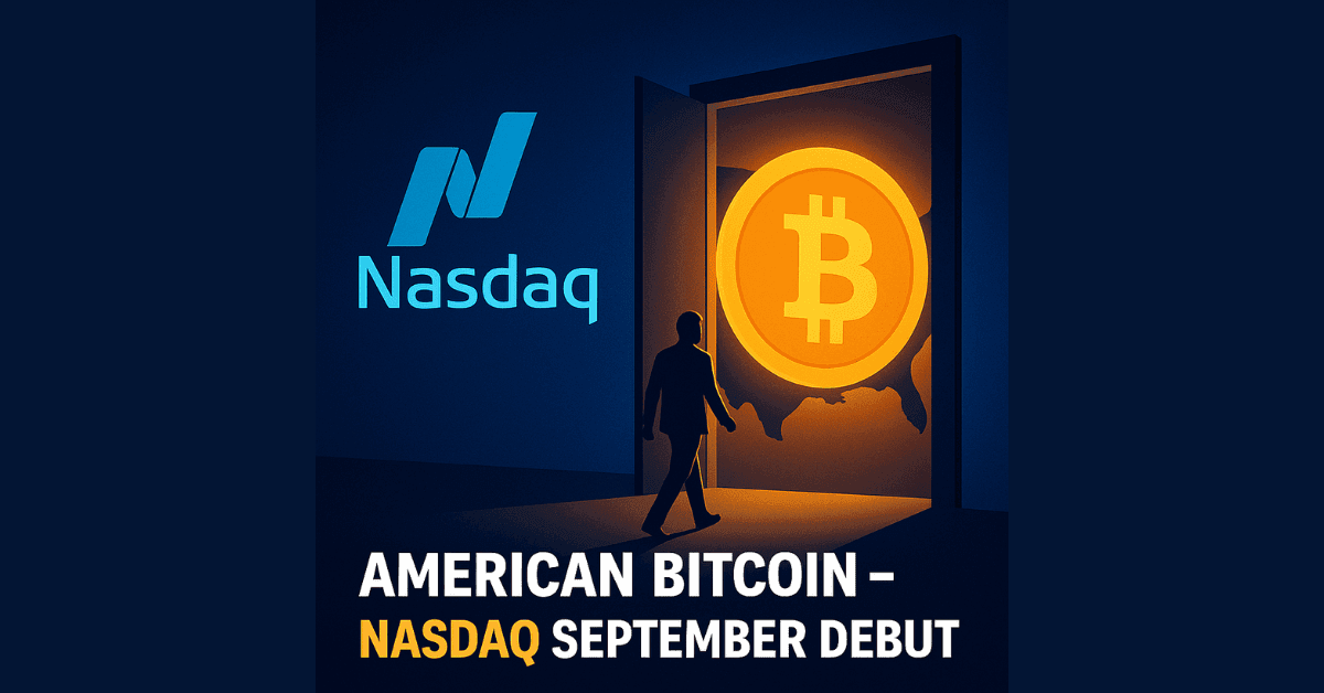 Nasdaq Đón American Bitcoin Tháng 9