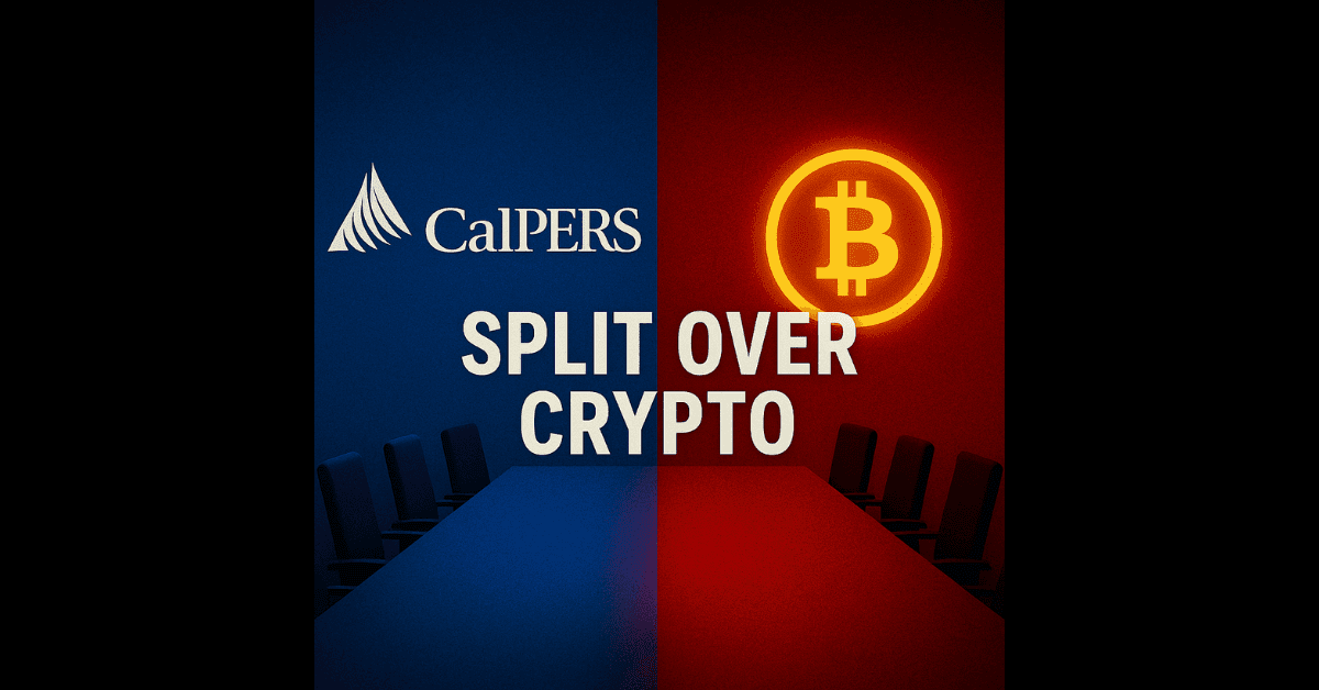 California Pension Fund CalPERS Split Over Crypto