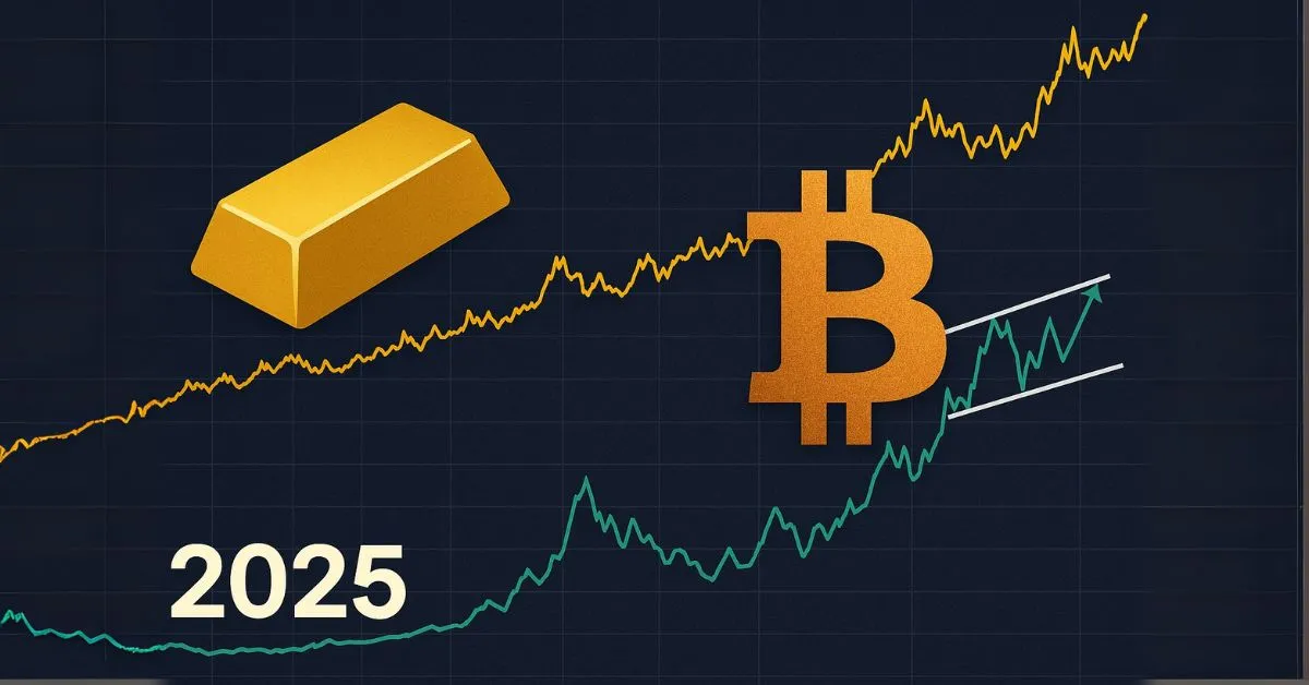 Vàng Nổi Bật 2025, Tỷ Lệ Bitcoin-Vàng Hướng Đến Bứt Phá Q4