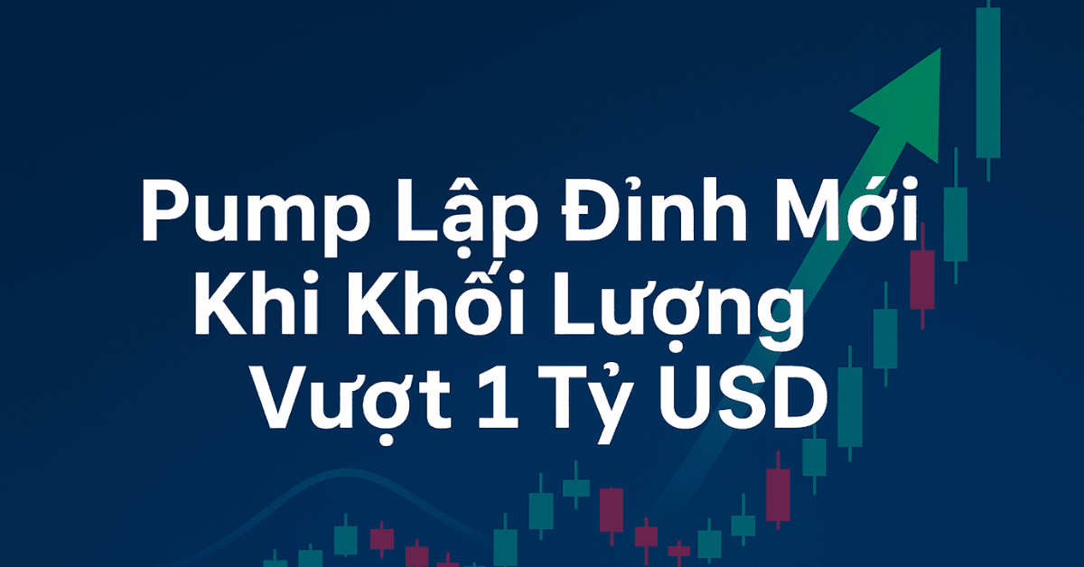 Pump Hits New ATH As Volume Surpasses $1B