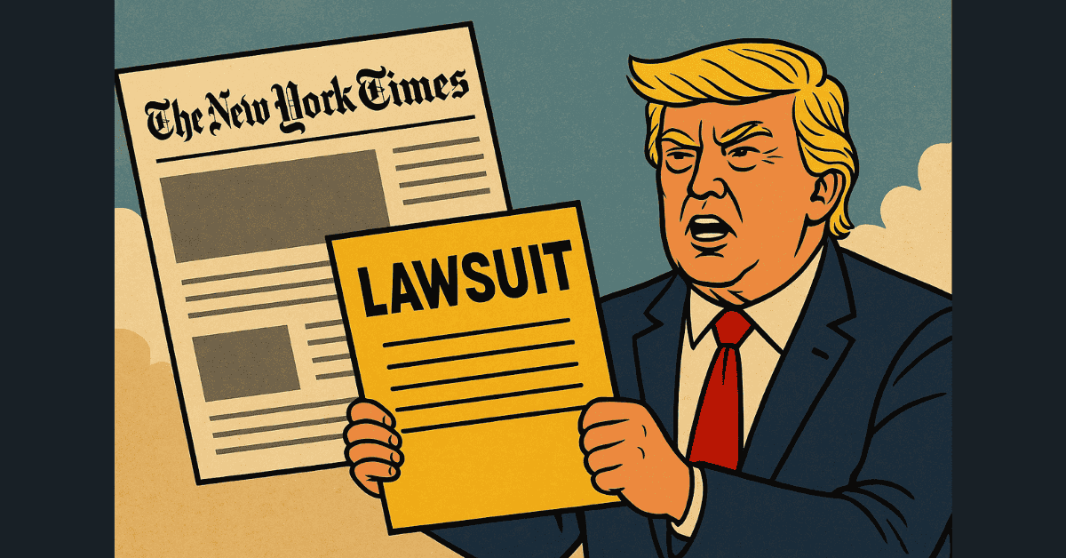 Trump Sues New York Times For $15B Defamation