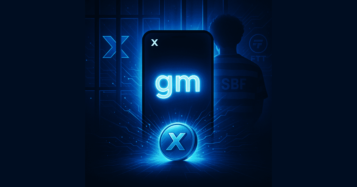 SBF’s X Account Shocks With “gm” Post, FTT Crypto Jumps 32%