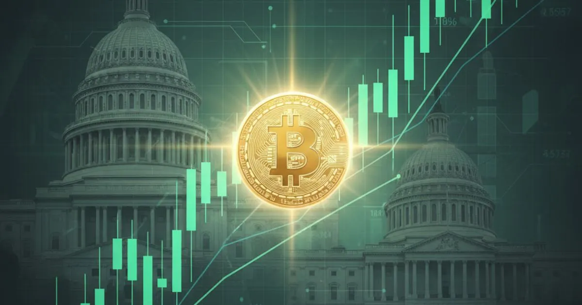Bitcoin Rises 12% On US Shutdown And Fed Rate Cut Hopes