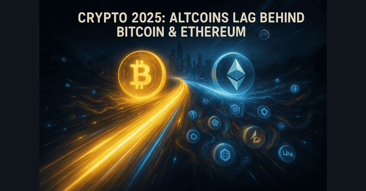 Crypto 2025: Altcoin Chậm Nhịp Trước Bitcoin & Ethereum