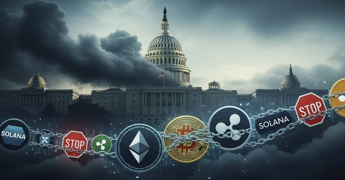 Chính phủ Mỹ đóng cửa: ETF Crypto Trì Hoãn, Ảnh Hưởng Thị Trường