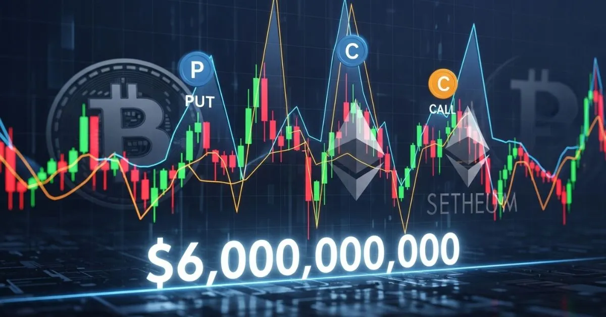 Hơn 6 Tỷ USD Quyền Chọn BTC & ETH Hết Hạn