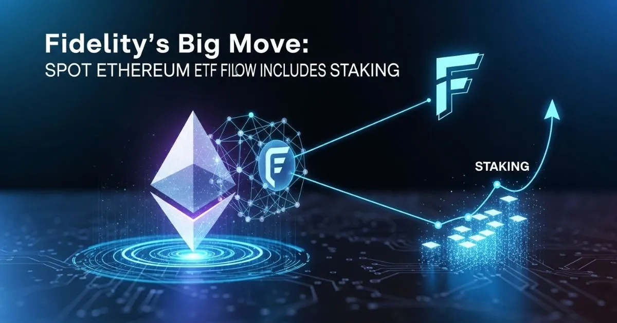 Fidelity's Big Move: Spot Ethereum ETF Filing Now Includes Staking