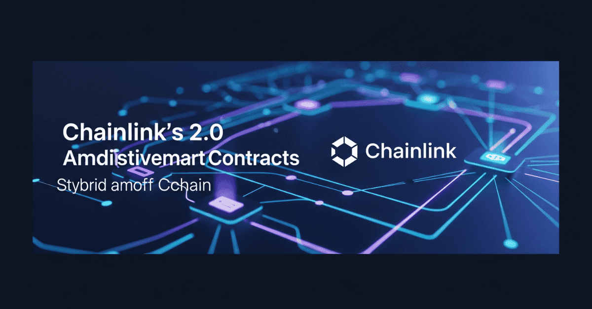 Crypto: Chainlink 2.0 Hé Lộ Hợp Đồng Thông Minh Lai