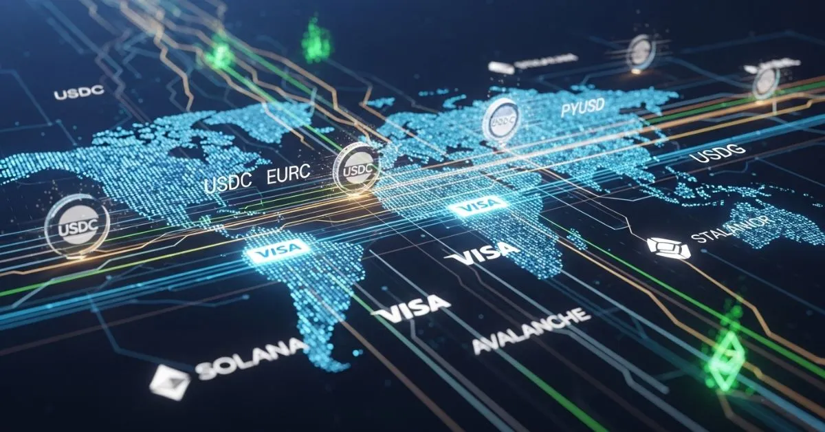 Visa Expands Stablecoin Power Payments