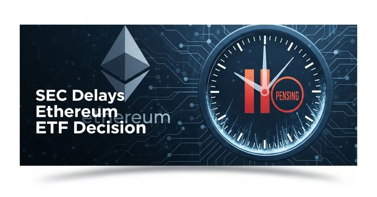 SEC Delays Spot Ethereum ETF Decision Again