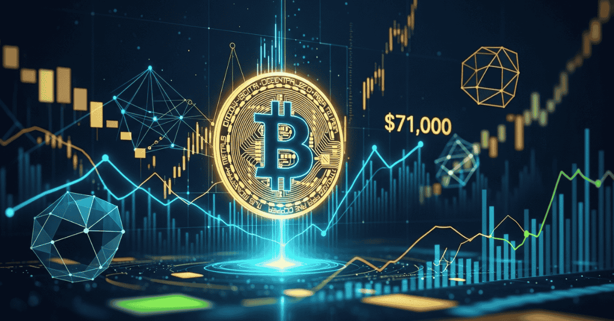 Bitcoin Vượt Mốc 71,000 USD Khi Halving Đến Gần