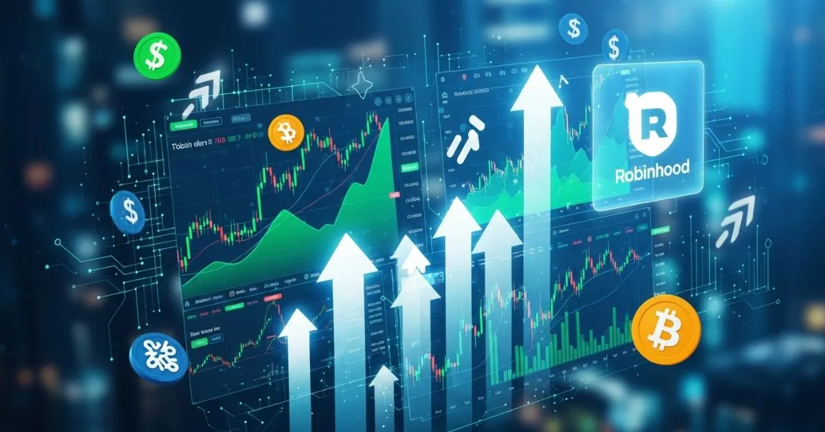 Robinhood Tăng Gấp Đôi Doanh Thu Nhờ Giao Dịch Crypto Bùng Nổ
