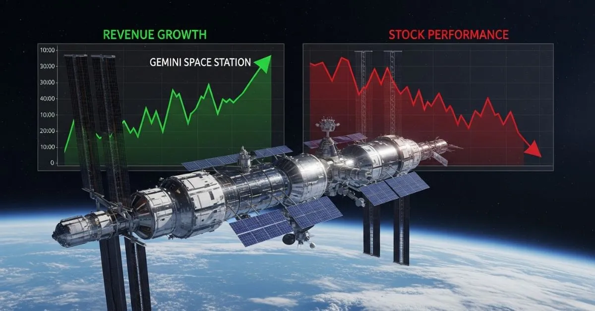 Gemini Space Station Q3 2025: Stock Falls 6%